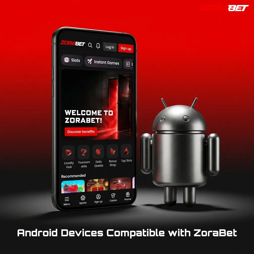 ZoraBet compatible Android devices list including Samsung, Xiaomi, OPPO, OnePlus, Google Pixel, Huawei, and Motorola models