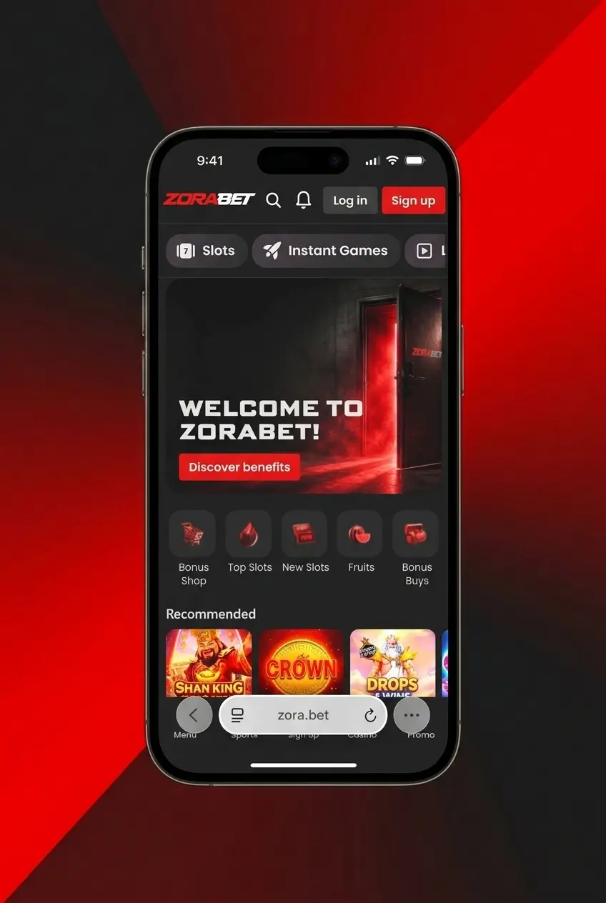 ZoraBet PWA installation steps on iPhone Safari showing Share icon and Add to Home Screen option for iOS 14+