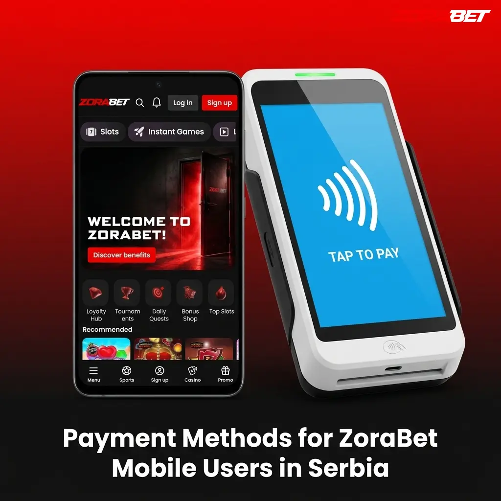 ZoraBet mobile payment methods in Serbia including USDT, Visa, Mastercard, Apple Pay, Google Pay, and e-wallets