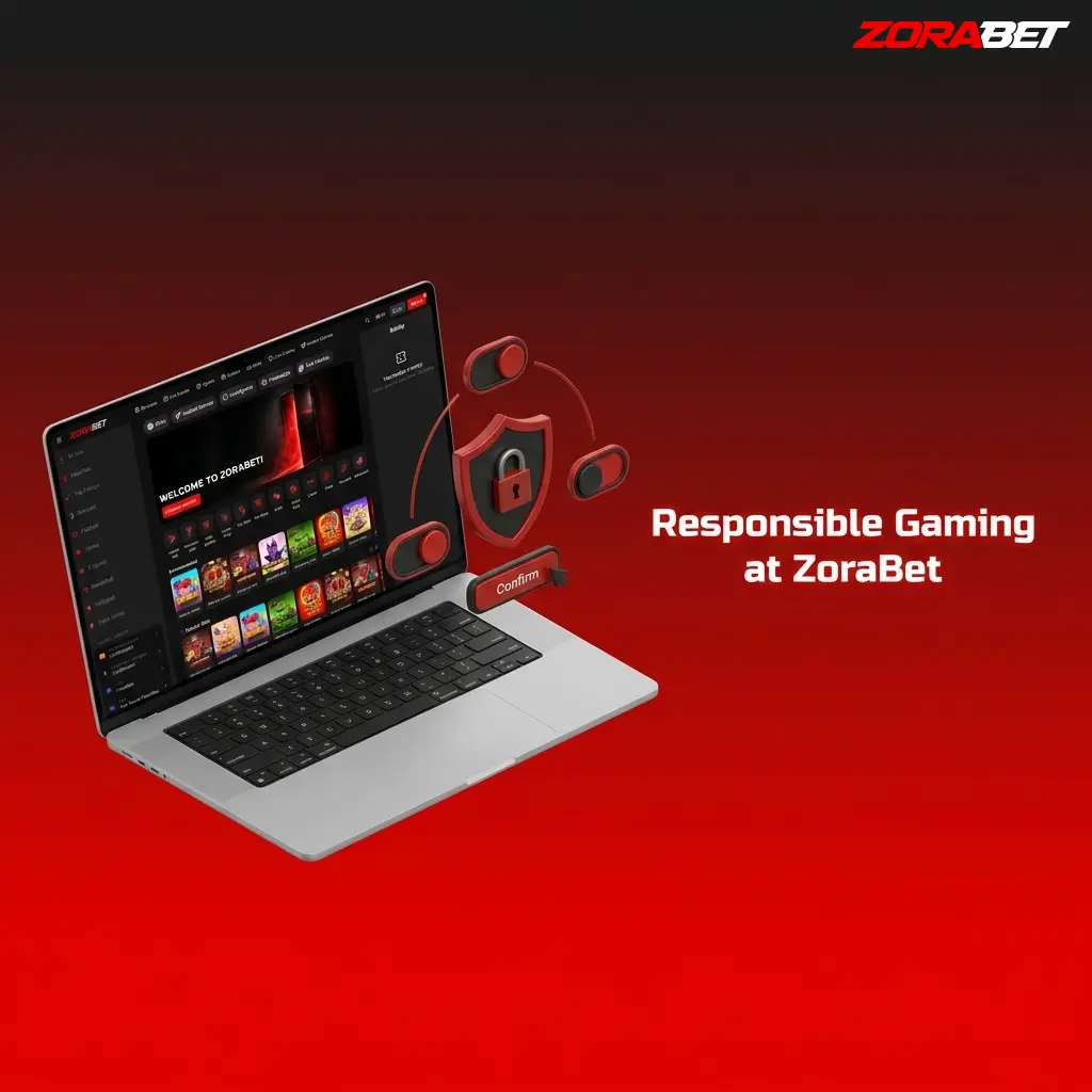 ZoraBet responsible gaming tools including deposit limits, session controls, self-exclusion, and problem gambling support links