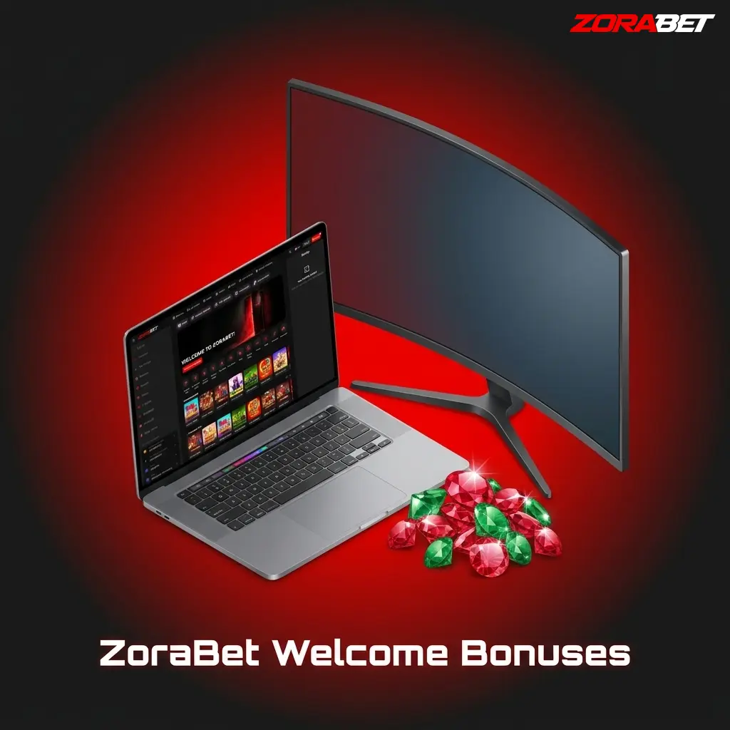 ZoraBet welcome bonus table showing 500% casino bonus up to 350,000 RSD and 100% sportsbook bonus for Serbia players